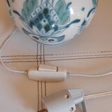 Lampe porcelaine de Delft