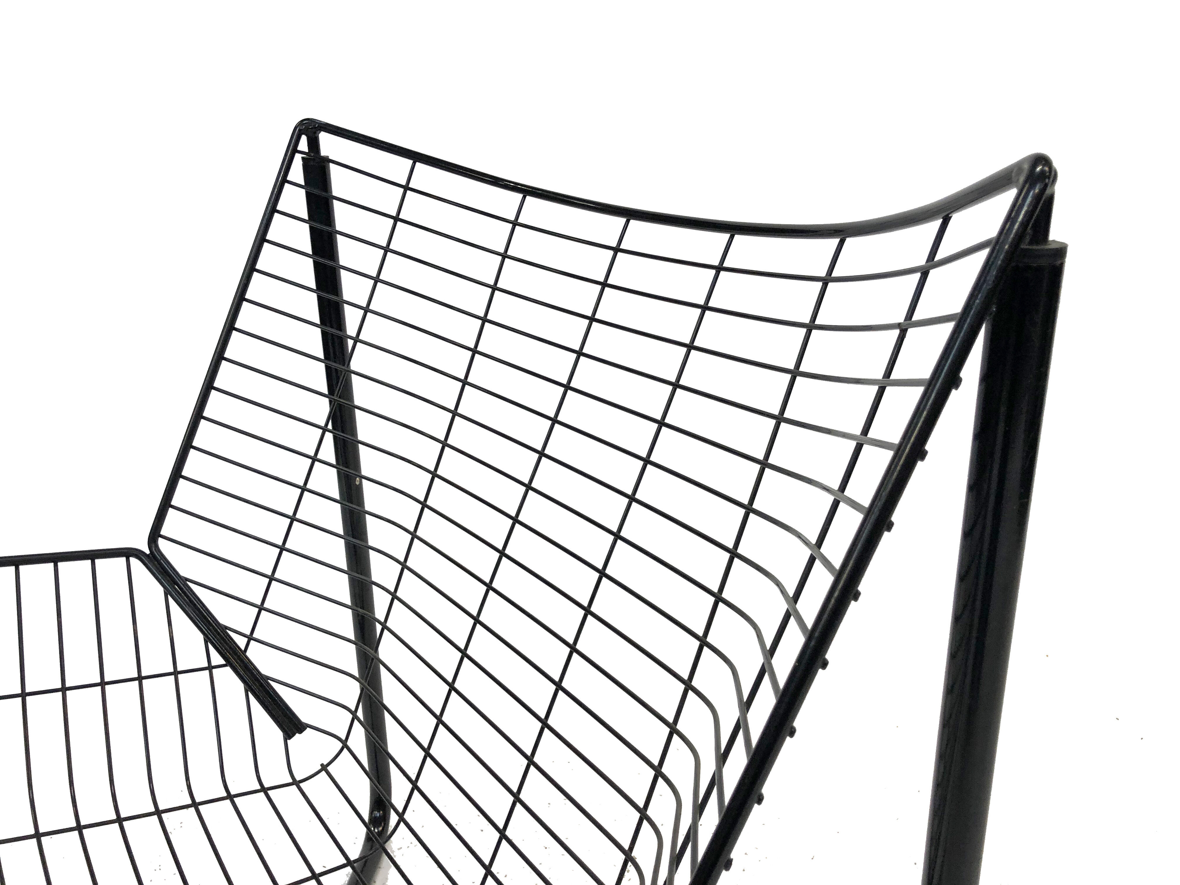 Fauteuil Ikea Jarpen Wire Chair vintage Niels Gammelgaard