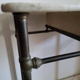 original 1900 marble decoration table