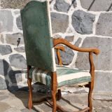 Sheep bone armchair style Louis XIV