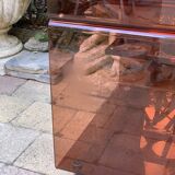 Smoked plexiglas rolling bar 70