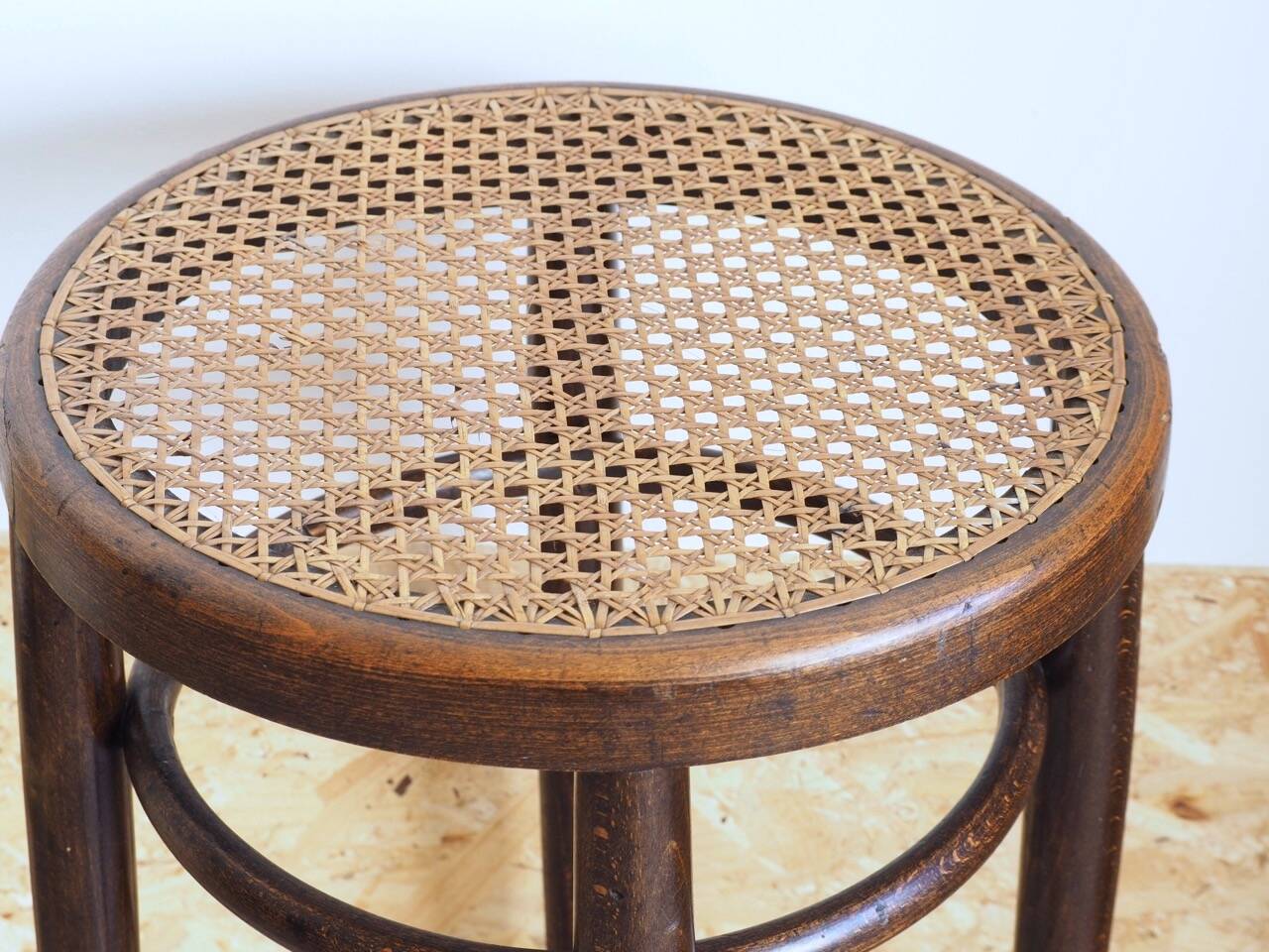 FISCHEL high cane bar stool