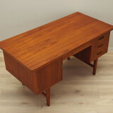Teak desk, Danish design, 1970s, production: Denmark