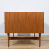 Mid-Century Freestanding teak Desk by Valdemar Mortensen, 1960s