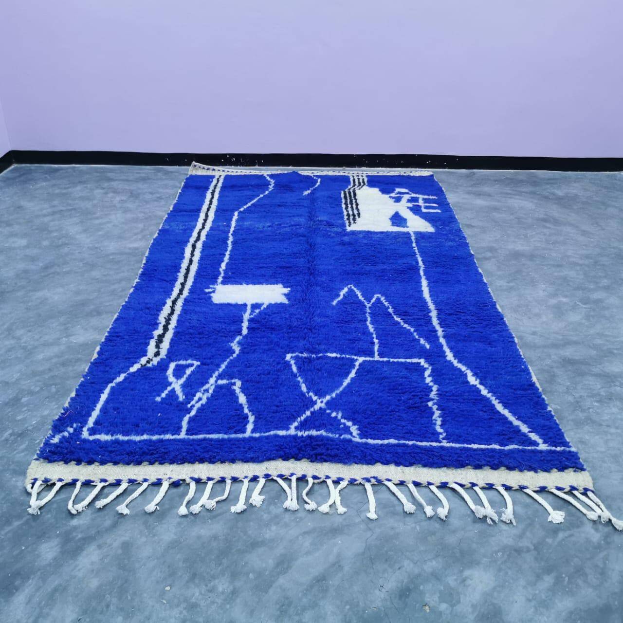 Moroccan handmade rug 3 x 2 m