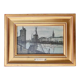 Vintage reproduction Bernard Buffet La Rochelle, the 3 towers