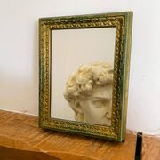 Vintage baroque gold mirror
