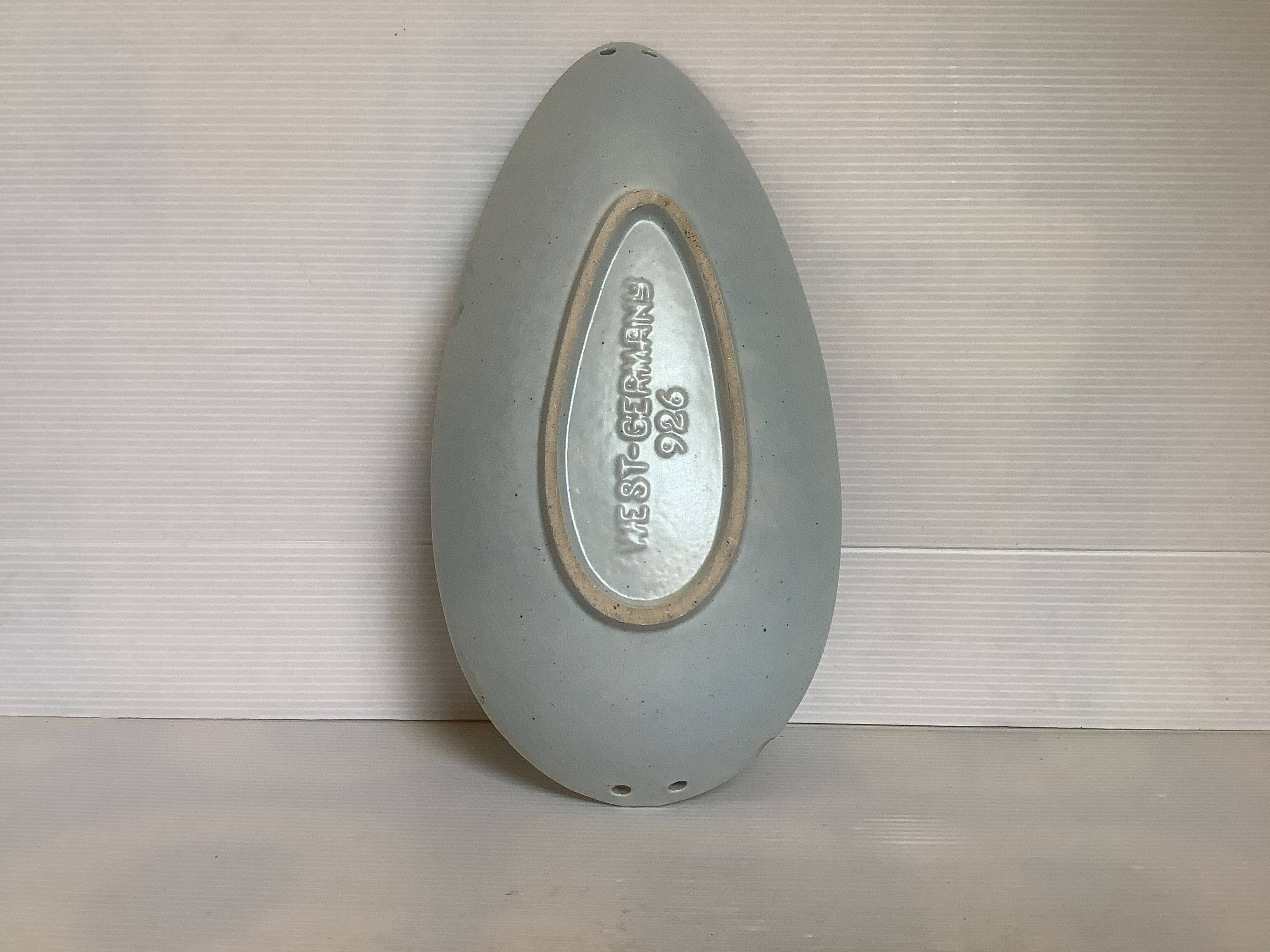 Teardrop bowl West Germany