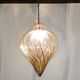 Electrified spiral lantern in blown Murano glass by Gianni Seguso 1960