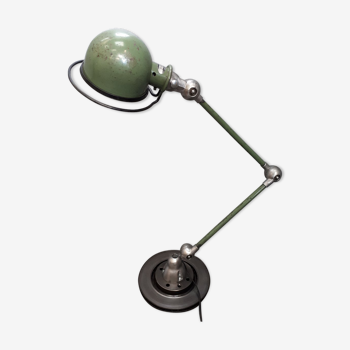 Industrial Jieldé lamp with two arms