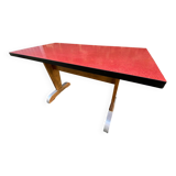 Art deco bistro coffee table covered in formica 1950