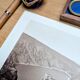 Lake Blanc, Hautes-Vosges, photo print from 1942.