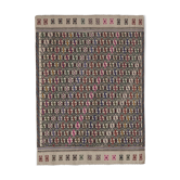 Masterwork Hand-Woven Rug Braided Kilim - Tribal Designer Carpet 3'9" X 5'