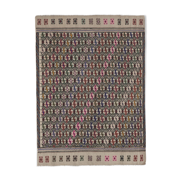 Masterwork Hand-Woven Rug Braided Kilim - Tribal Designer Carpet 3'9" X 5'