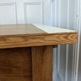 Wooden dining table