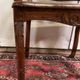 Louis XV style office chair in carved walnut