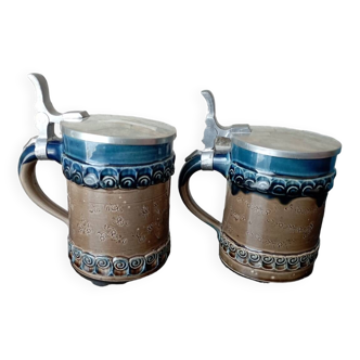 Rosenthal beer mug duo