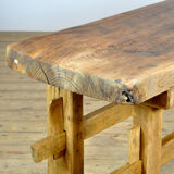 Oak worktable, circa 1930