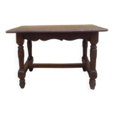 Table basse en chêne XIX siècle