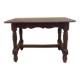 19th century oak coffee table