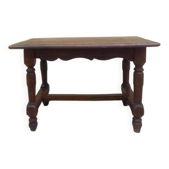 19th century oak coffee table