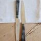 Box of 12 antique knives G. Sirot - Resin handles with horn effect