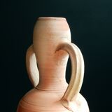 Large terracotta two-handled jar