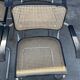 Set of 4 chairs model B64 Cesca with armrests in Black and Chrome