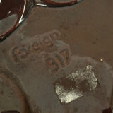 Foreign West Germany ceramic bowl and pocket emptier