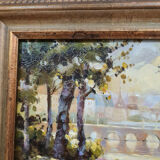 Mid-20th century Impressionist School: Oil on Panel circa 1950