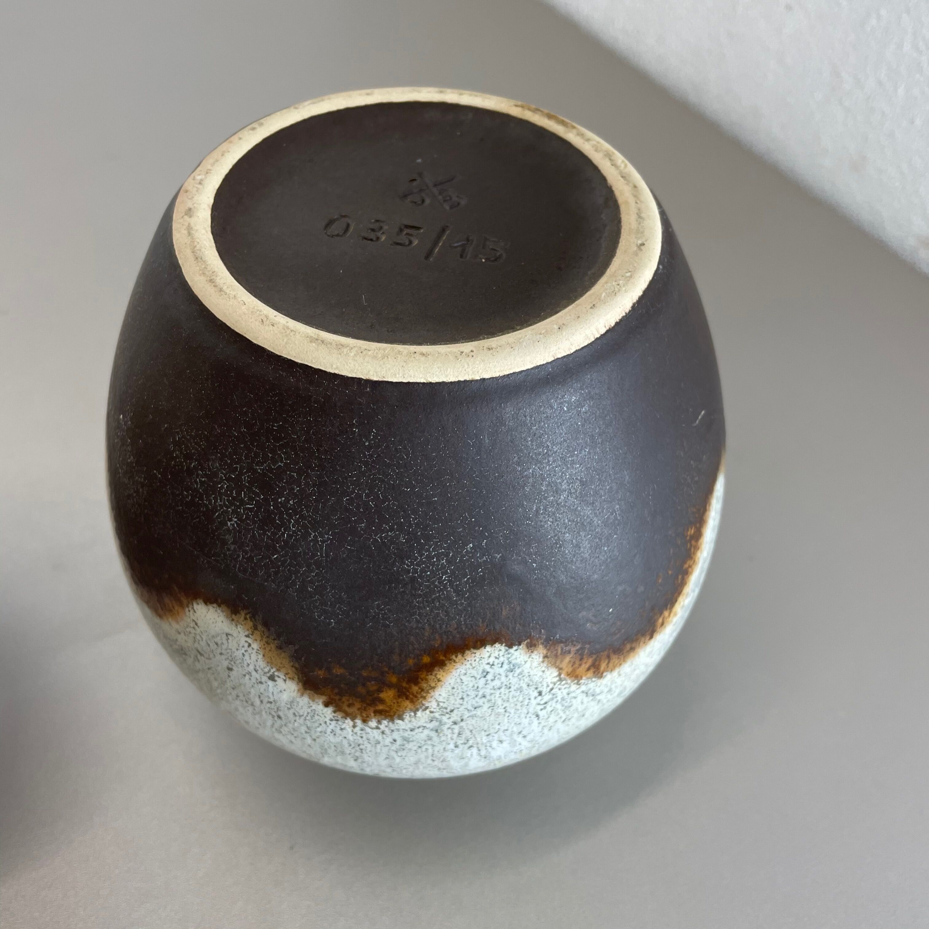 Set of 2 ceramic oottery "Lava" Vases by Dümler and Breiden, Germany, 1960s