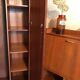 Scandinavian wardrobe vintage teak 1960-70's