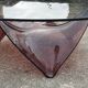1970s space age round coffee table