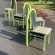 4 Baumann Argos wooden chairs