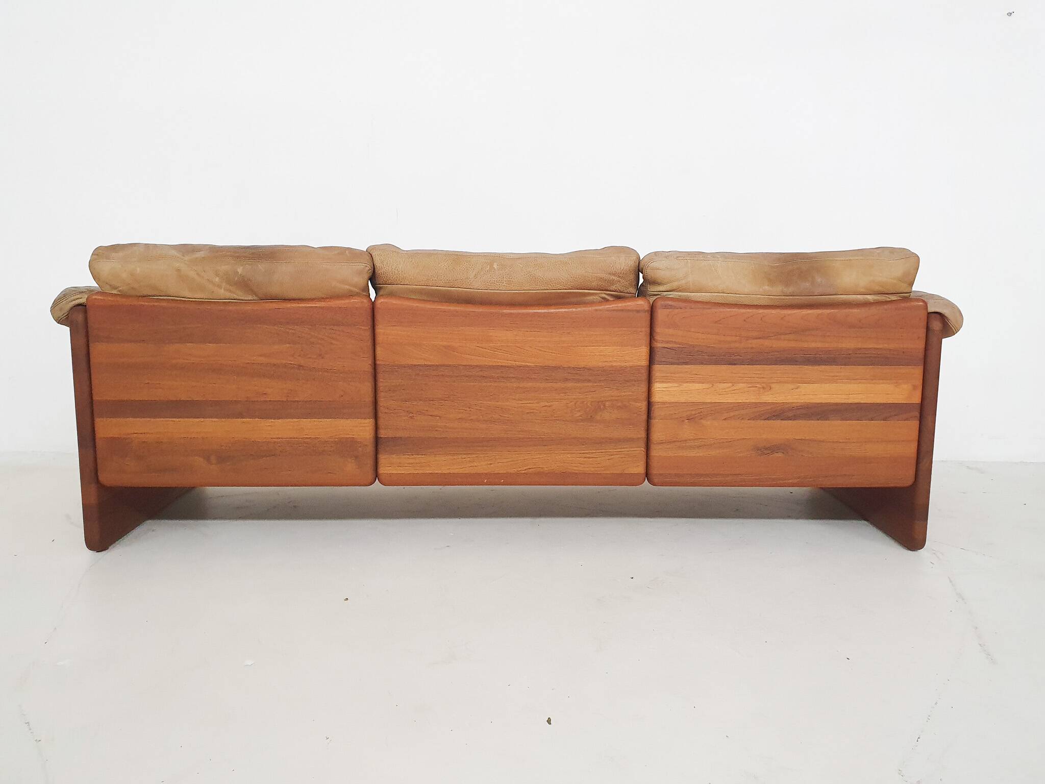 Mikael Laursen for A/S Mikael Laursen three seater sofa, Denmark 1970's