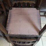 Lot of 6 chairs Henri II