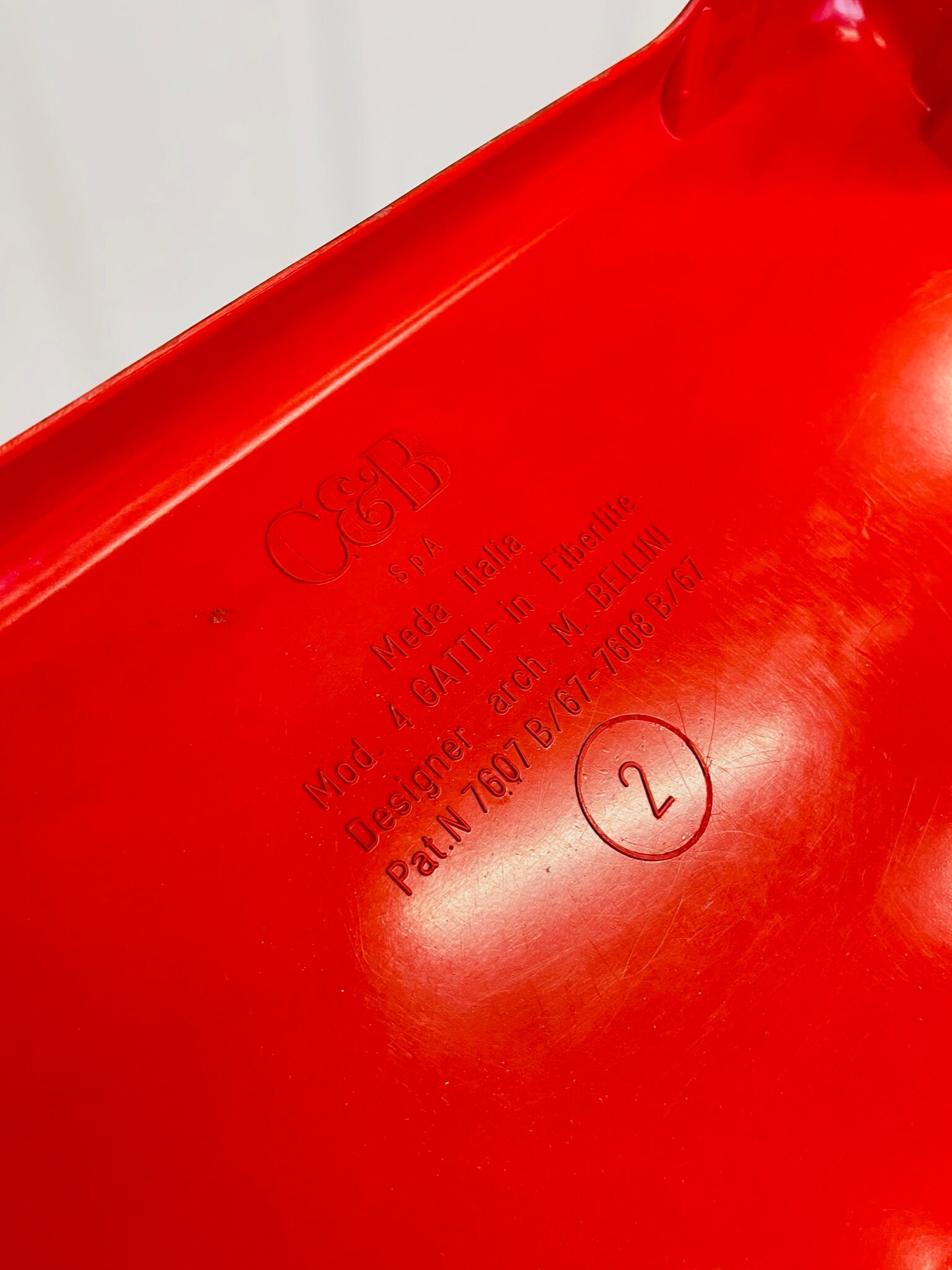 Set of 3 Gatti tables by Mario Bellini for C&B Italia