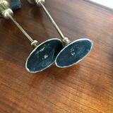 Brass candlesticks
