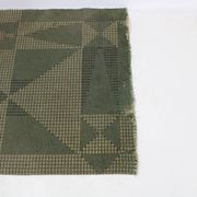1950s Abstract Wool Hallway Carpet or Rug, Czechoslovakia