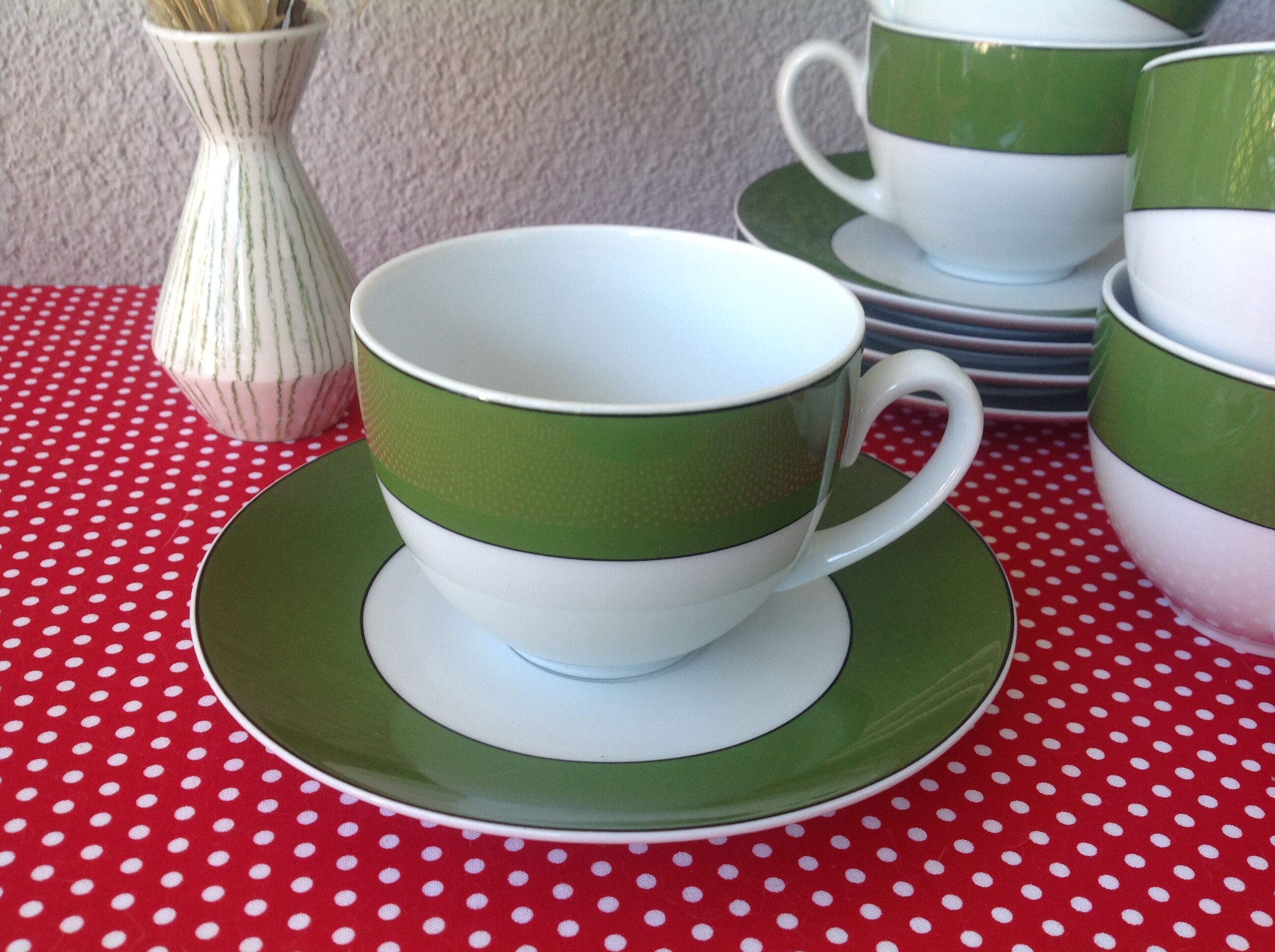 Solafrance porcelain tea service
