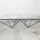 Coffee table 100x100cm in very good condition, 1980.