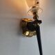 Pair of 50s rockabilly torch wall lights