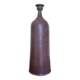 Christian Deville purple stoneware vase