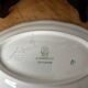 Set of 2 Villeroy and Boch Burgenland blue serving dishes.
