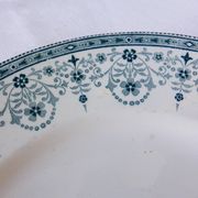 Dish on a pedestal compotier from the Moulin des Loups factory and Hamage model Marceau