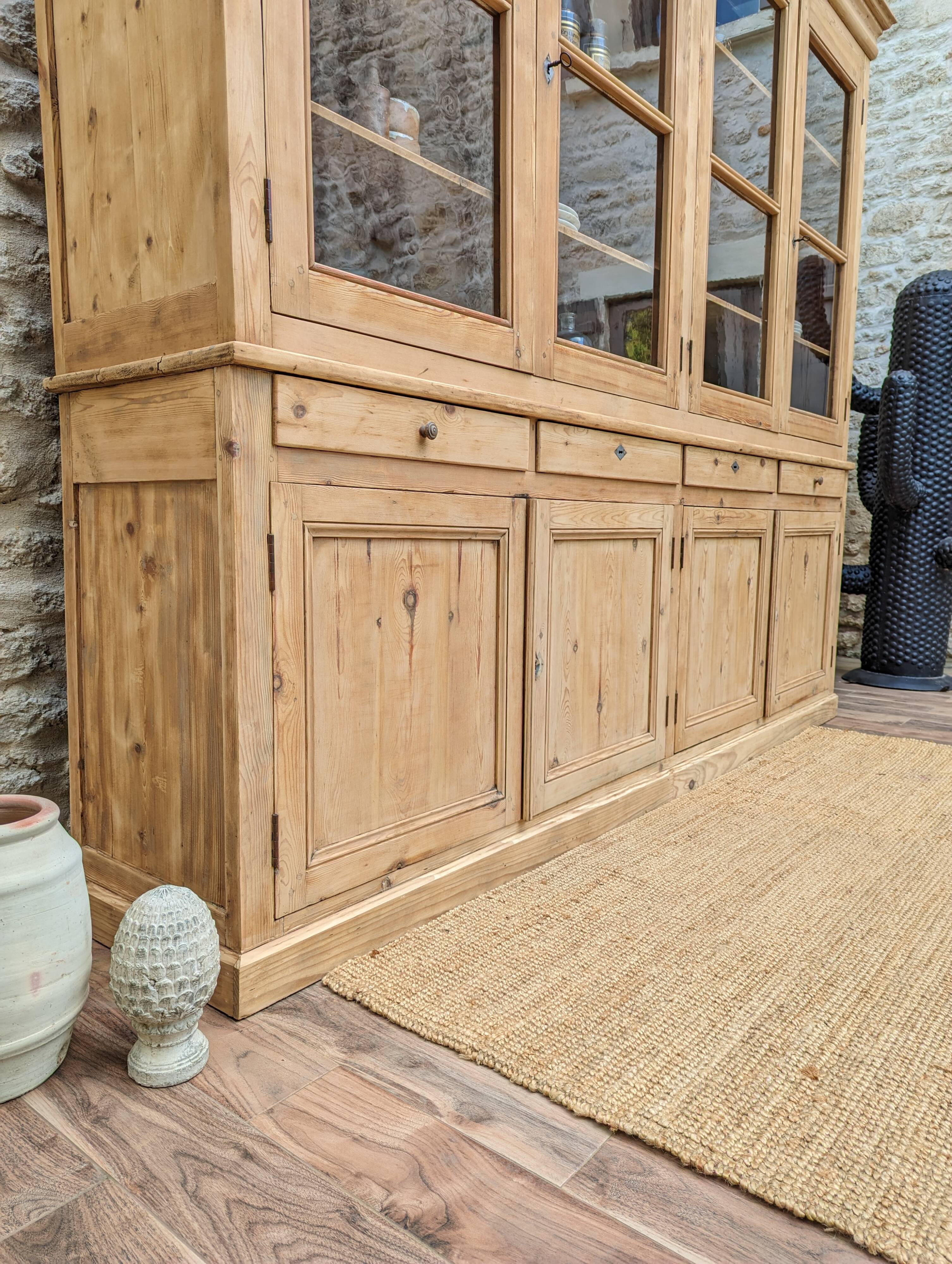 Old glazed furniture