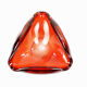 1960s Italian ashtray by Galliano Ferro, Murano Glass