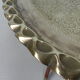 Moroccan brass tray table, ca 1950