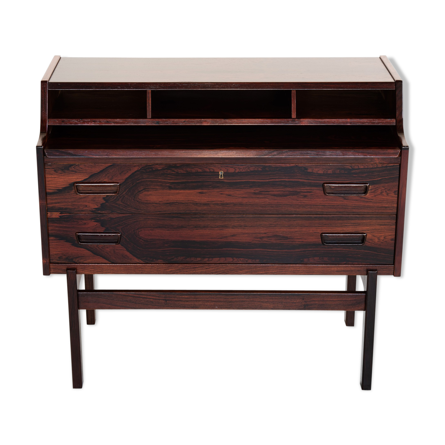 Secretary in rosewood by Arne Wahl Iversen for Vinde Møbelfabrik 1960s