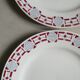 Set of 6 dinner plates ceramic Saint Amand 50s